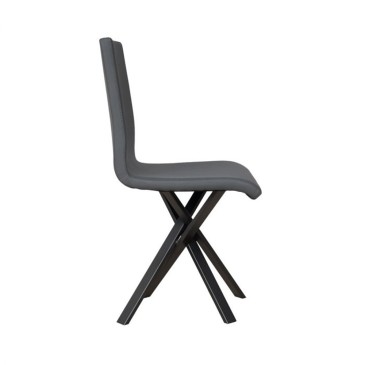Aury chair by Itamoby with metal structure | kasa-store