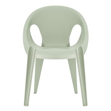 Magis Bell Chair conjunto de 4 cadeiras feitas com resíduos industriais 100% recicláveis