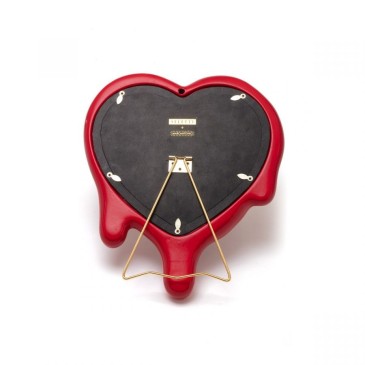 Seletti Melted Heart porta-fotos em forma de coração | kasa-store