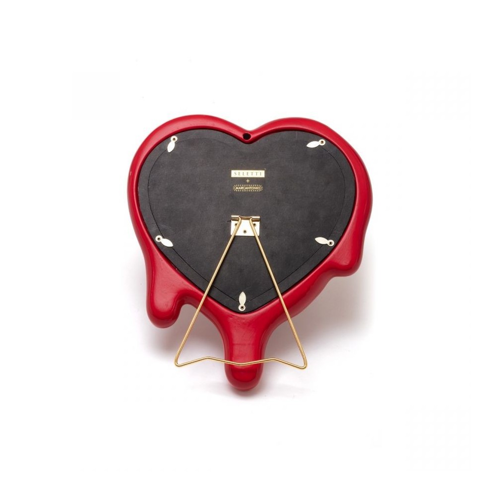 Seletti Melted Heart herzförmiger Fotohalter | kasa-store
