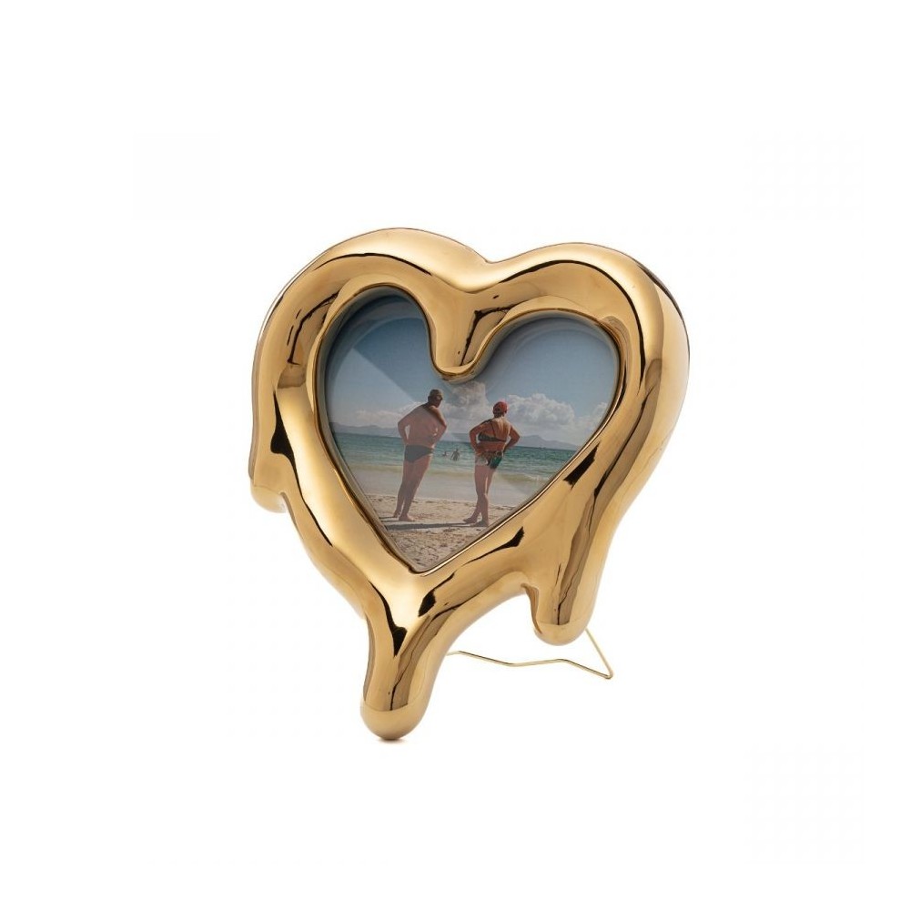 Seletti Melted Heart portafotos en forma de corazón | kasa-store