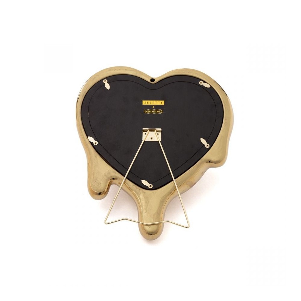Seletti Melted Heart hjärtformad fotohållare | kasa-store
