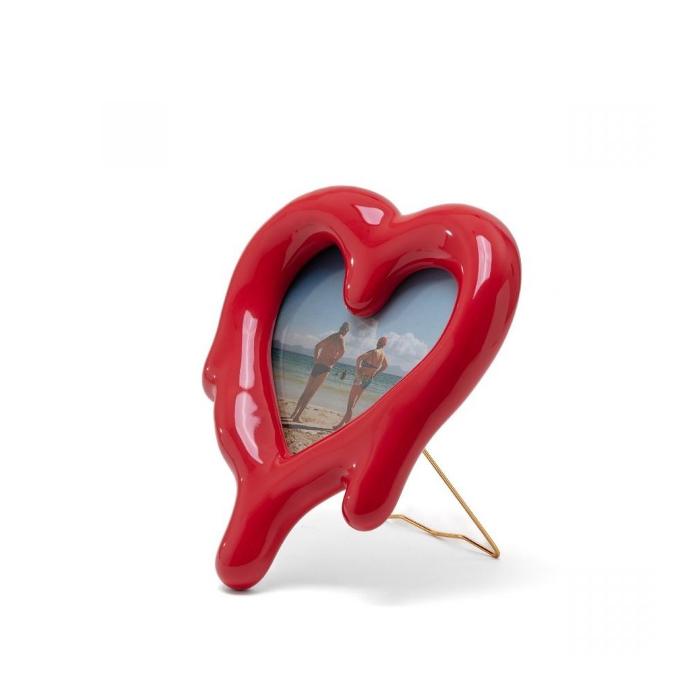 Porte-photo en forme de cœur Seletti Melted Heart | kasa-store