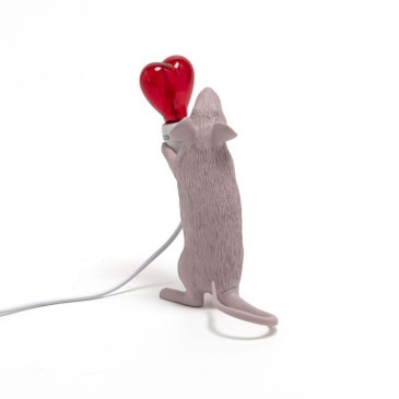 Seletti Mouse Lamp love edition um belo presente | kasa-store