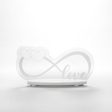 Lampes de table en plexiglas Iplex Design Love | kasa-store