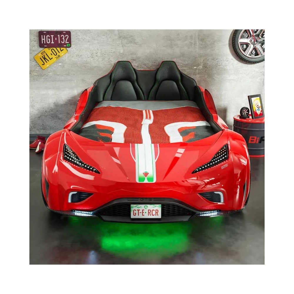 GTE Sportwagenbett mit Lichtern und Soundeffekten