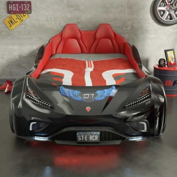 GTE Sports car bed med lys og lydeffekter
