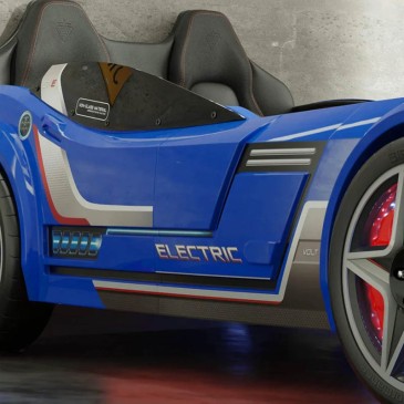 Lit voiture GTE Sport avec lumières et effets sonores