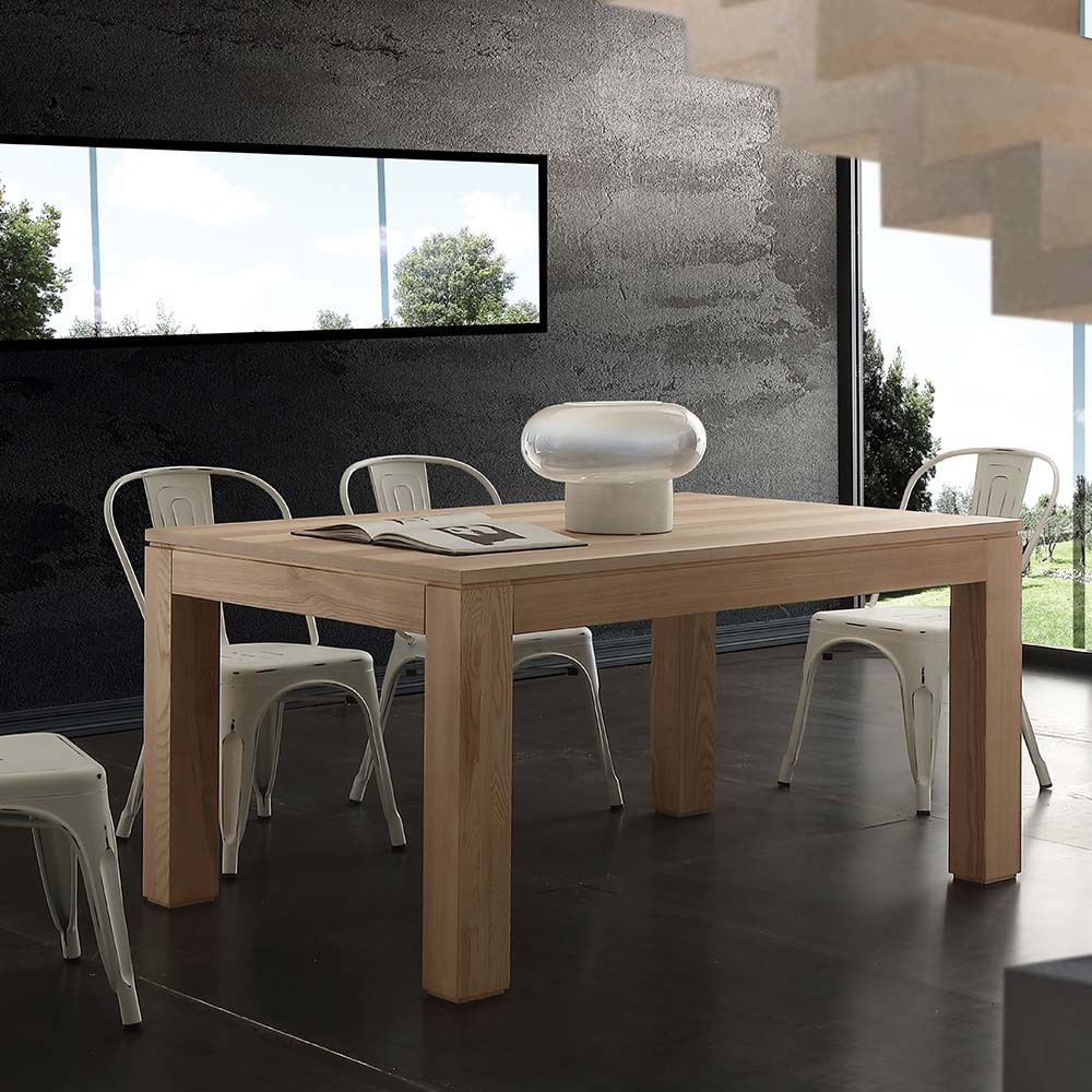 Mesa extensible de madera La Seggiola Contemporaneo | kasa-store