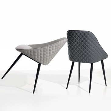 Καρέκλα με επένδυση La Seggiola Tiffany | kasa-store