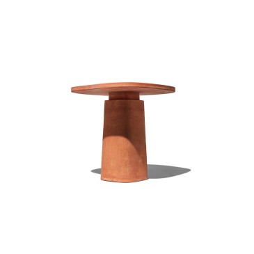 Internoitaliano Gioi terracotta outdoor table | kasa-store