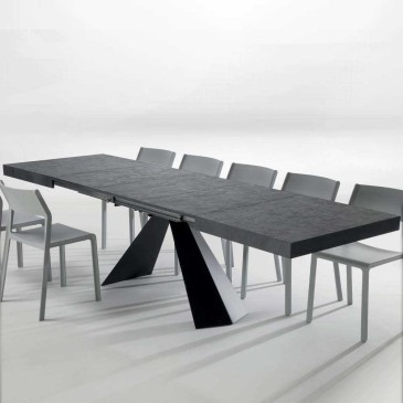 La mesa y silla extensible Domus para salón | kasa-store