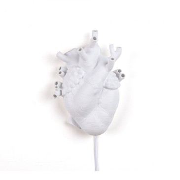 Seletti Heart Lamp heart-shaped applique | kasa-store
