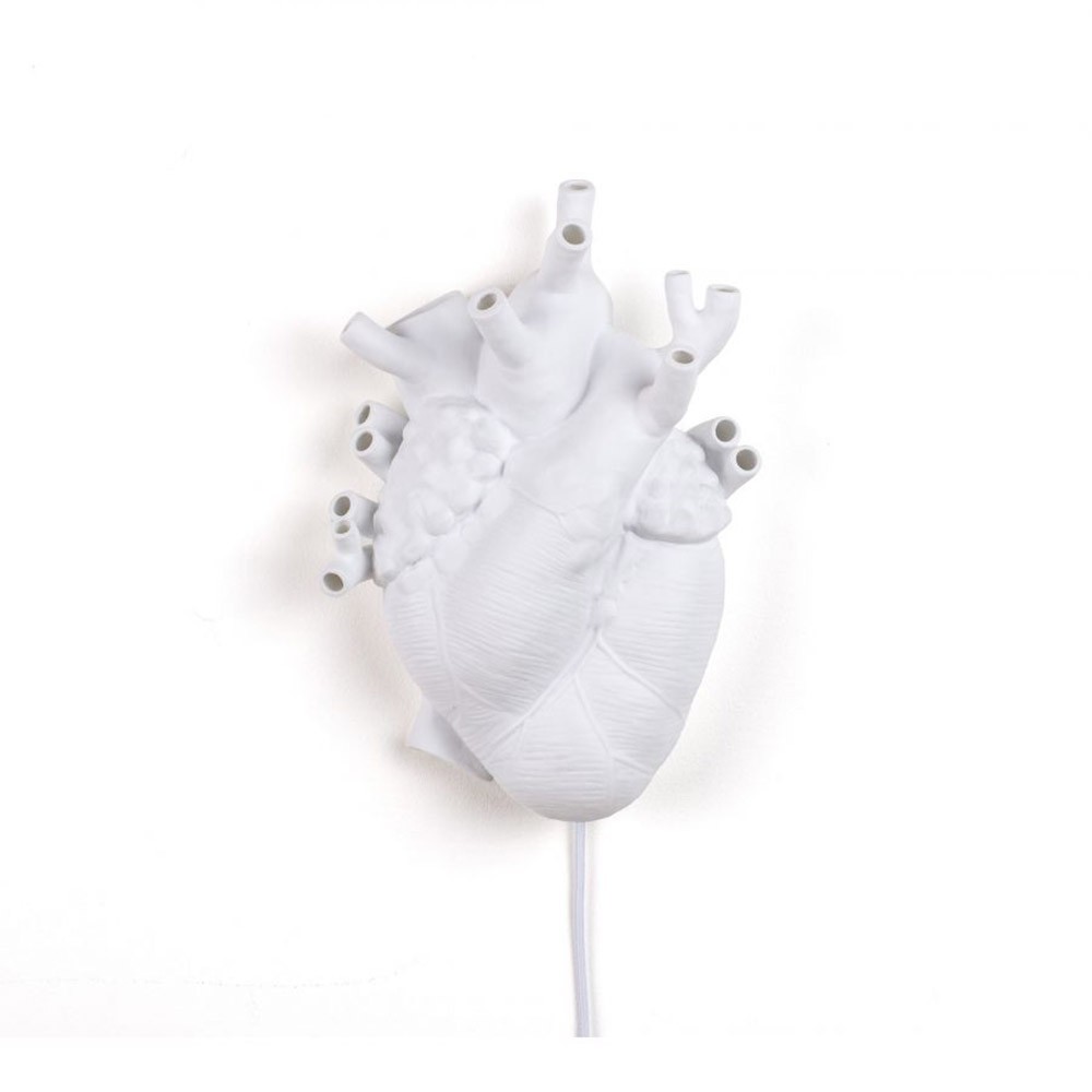 Seletti hjertelampe hjerteformet applikation | kasa-store