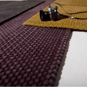 Atypical Nordic carpet 100% cotton available in various finishes