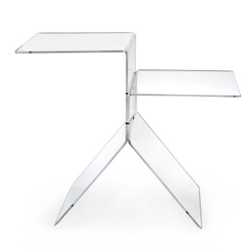 Iplex design bangles tavolino trasparente