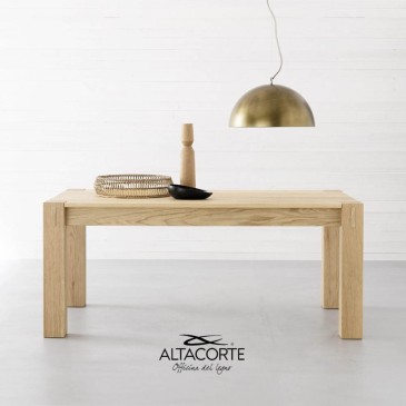 Altacorte Stockholm wooden table in pure Nordic style