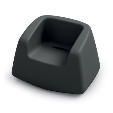 Lyxo Sugar Outdoor-Sessel aus Polyethylen mit fließenden Linien