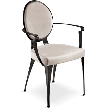 Cantori vintage Miss stol med armstöd tillverkad i Italien | kasa-store