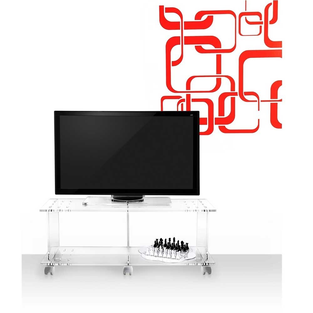 Iplex Design TV stand in plexiglass | kasa-store