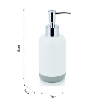 Tomasucci soap dispenser in polyresin