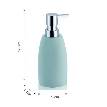 Tomasucci free standing soap dispenser in polyresin