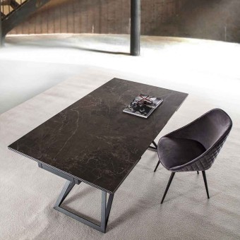 La Seggiola extendable table Architrave