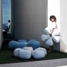 Ogo Flower out floating pouf in the shape of a flower