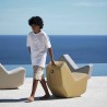 Ogo Lola G armchair made in batyline available in various finishes