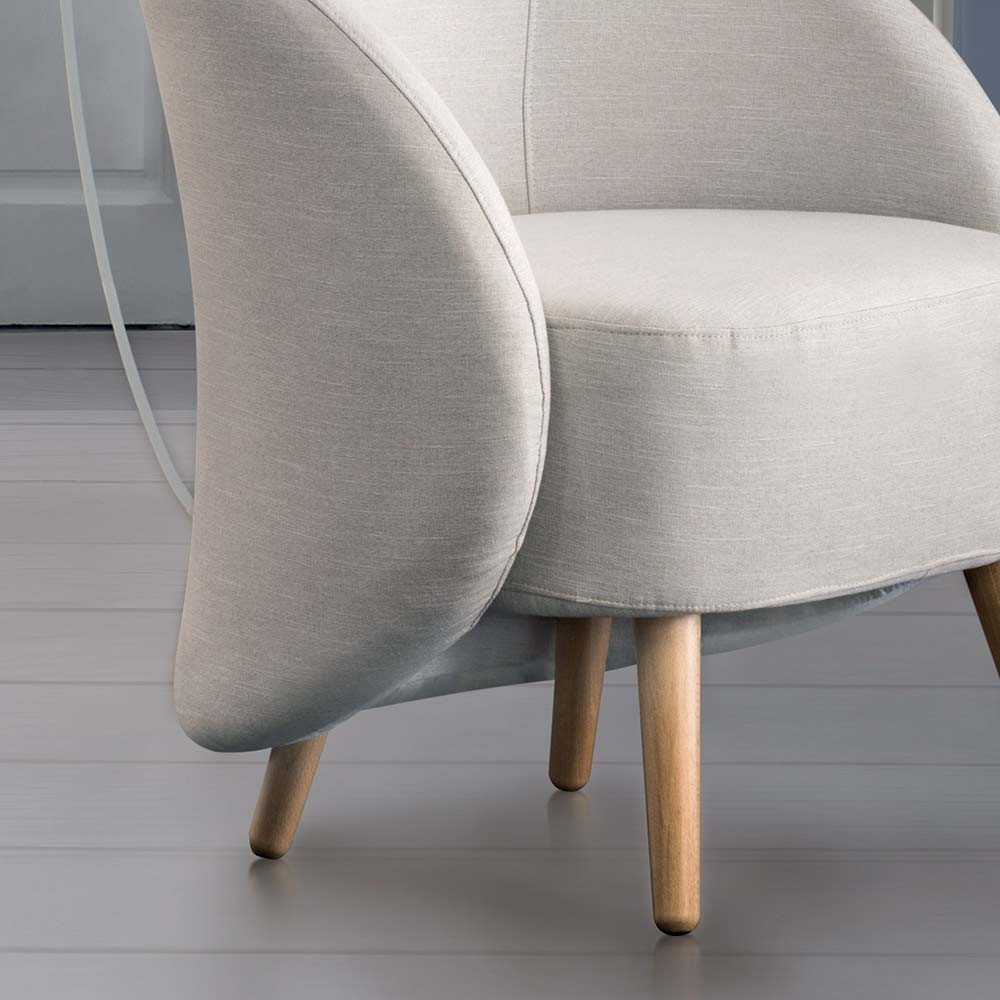 Frac modern armchair by La Seggiola | kasa-store