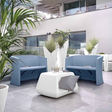 Polyetylen utendørs sofa laget av Lyxo | kasa-store