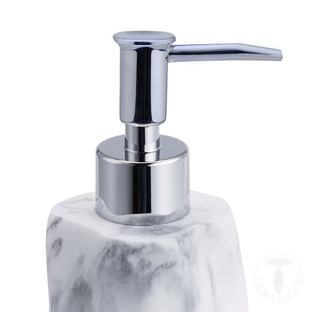 Tomasucci Distributeur de savon de salle de bain en marbre
