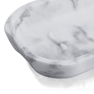 Tomasucci Marble soap holder in marble