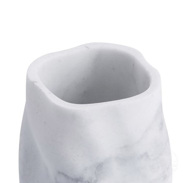 bicchiere portaspazzolini MARBLE di Tomasucci realizzato in marmo