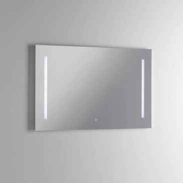 Kio bathroom mirror with front light | kasa-store
