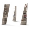MyHome Esquina corner bookcase made of matt lacquered MDF