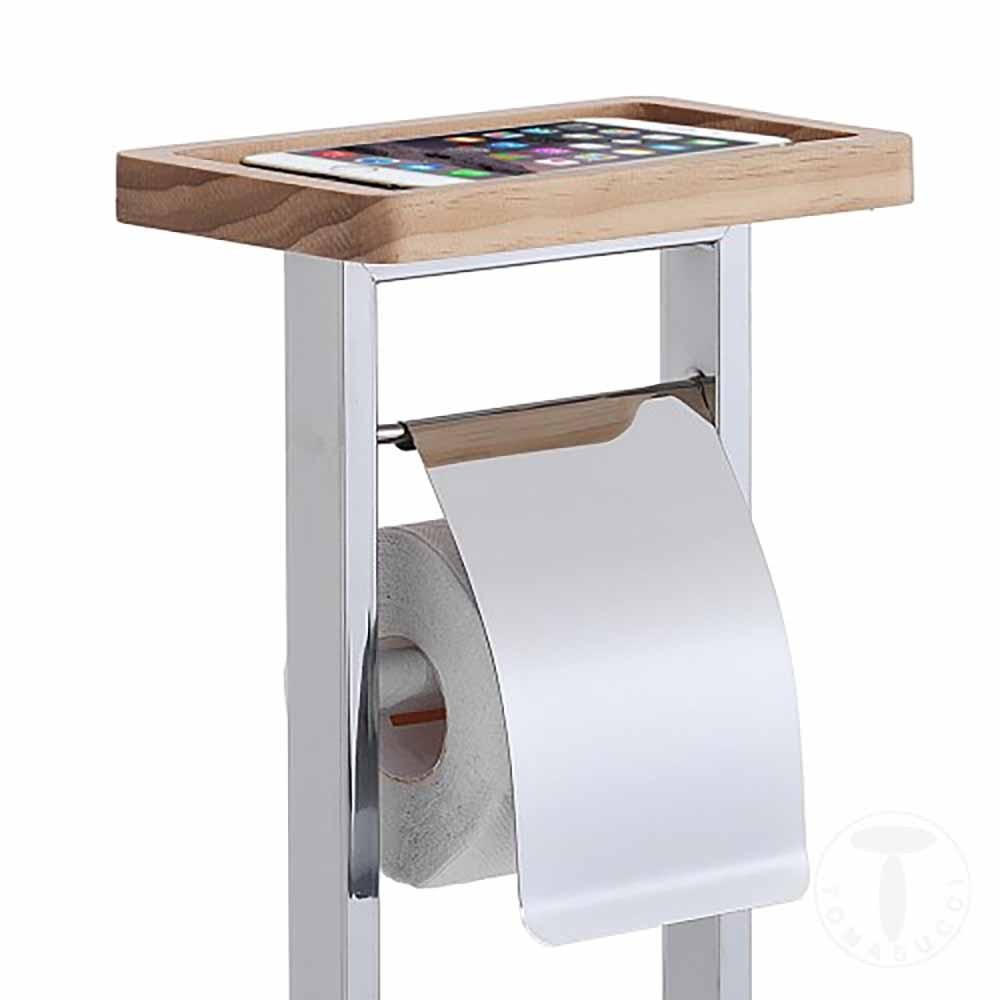 Tomasucci Clò toalettbørste og toalettpapirholdersøyle | Kasa-Store