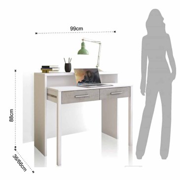 Tomasucci Hidden desk suitable for all environments | Kasa-Store