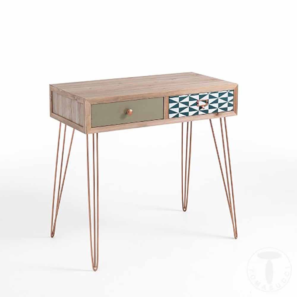 Tomasucci entrance hall console with two drawers Kijo | Kasa-Store