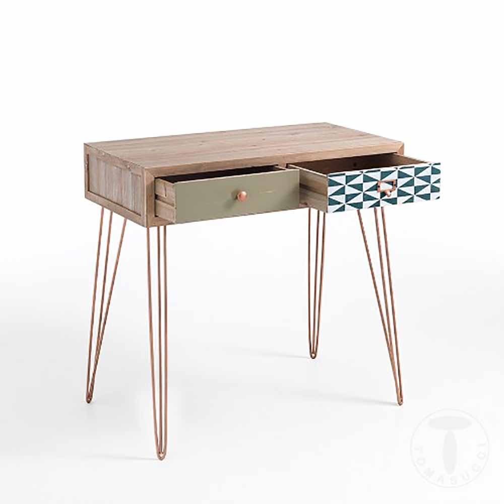 Tomasucci entrance hall console with two drawers Kijo | Kasa-Store