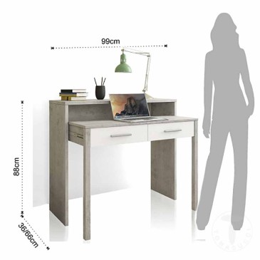 Tomasucci console-desk Hidden Cement| Kasa-Store