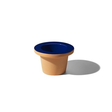 Internoitaliano Pofi vase holder in terracotta and ceramic | kasa-store