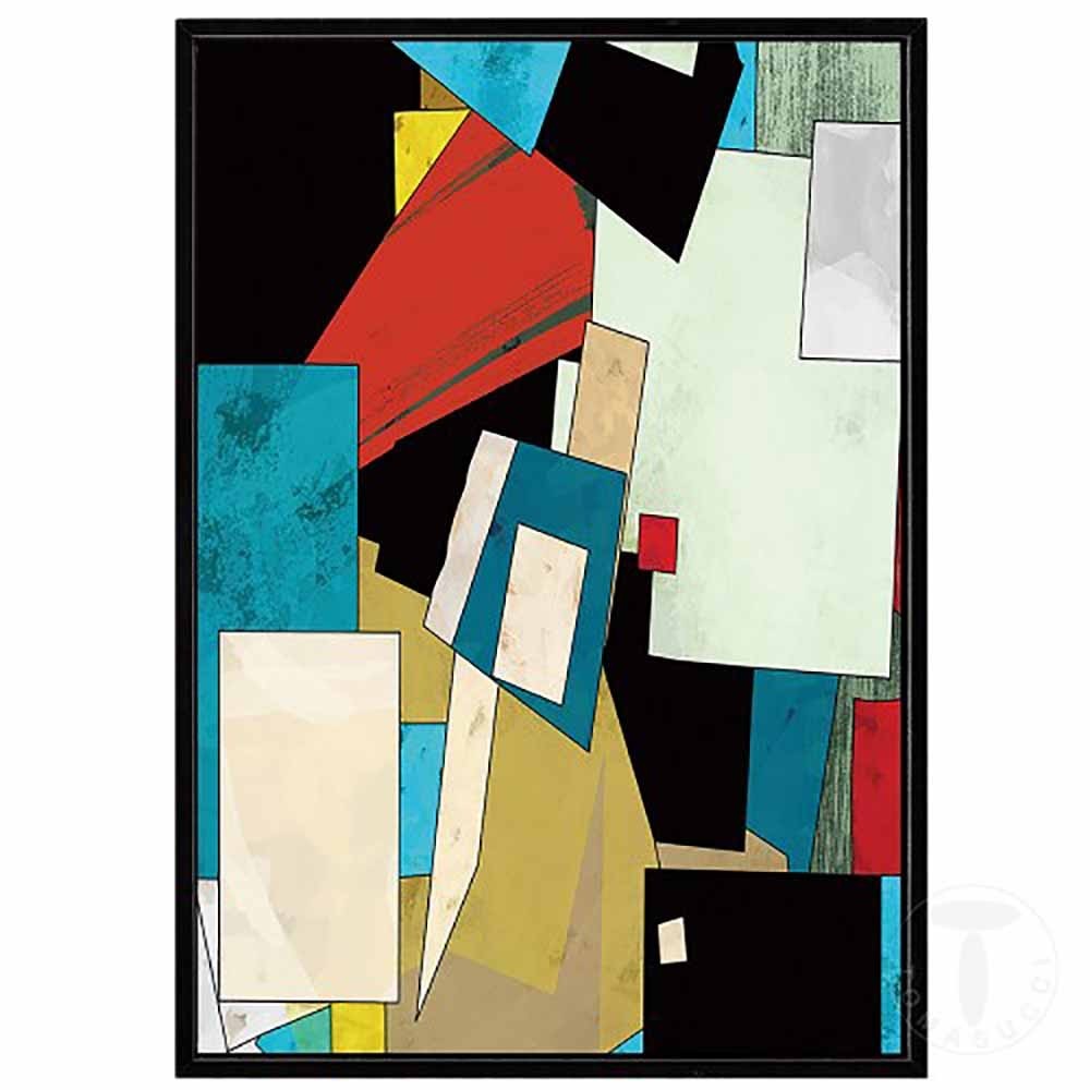 Tomasucci picture "ADSTRACT-B" print on canvas | Kasa-Store