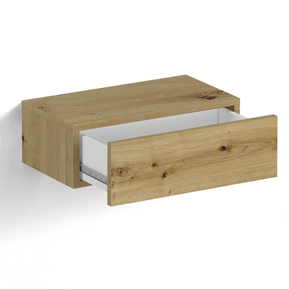 Tomasucci suspended bedside table Mak Wood | Kasa-Store