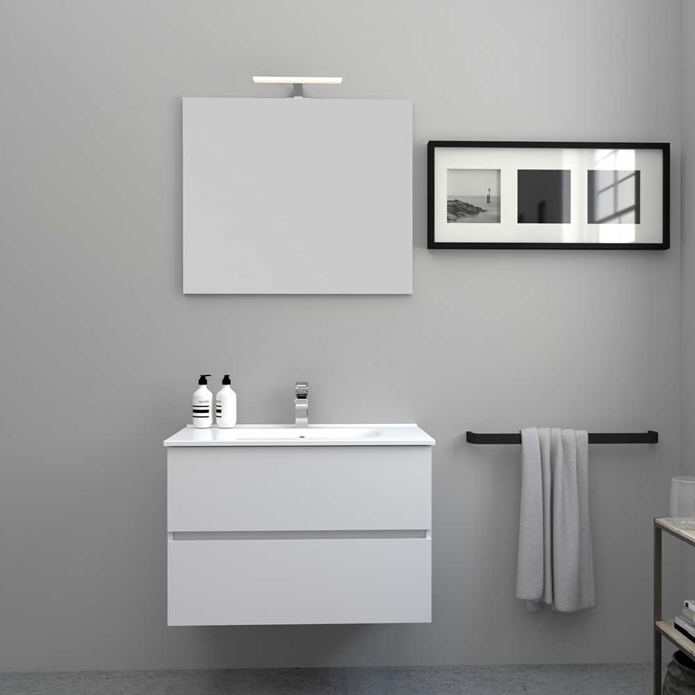 Bathroom cabinet Monya 80 suspended composition | kasa-store