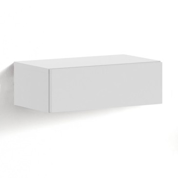 Tomasucci matt vit vägghängt sängbord Mak | Kasa-Store