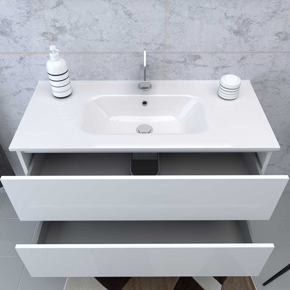 Aygo 100 moderne design badeværelsesskab | kasa-store