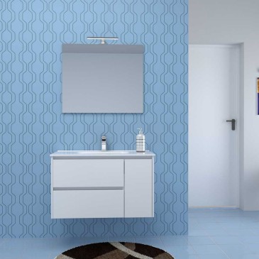 Mueble de baño suspendido Otello diseño esencial | kasa-store