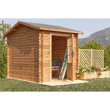 Ilaria di Losa wooden house made with impregnated fir wood