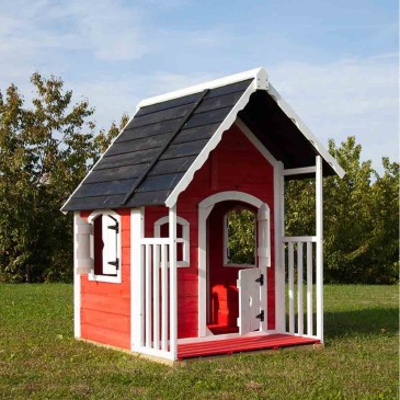 Playhouse for children Anny of Losa in fir wood | kasa-store